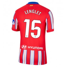 Pánské fotbalový oblečení Atletico Madrid Clement Lenglet #15 Domácí košile 2024-25 Krátkým Rukávem